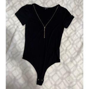 Zip up bodysuit